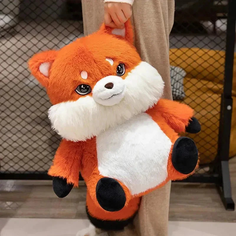 Fluffy Chubby Fox Plushie - Bear Hugs
