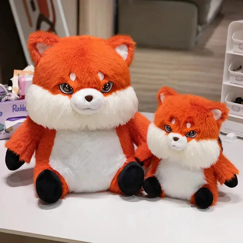Fluffy Chubby Fox Plushie - Bear Hugs