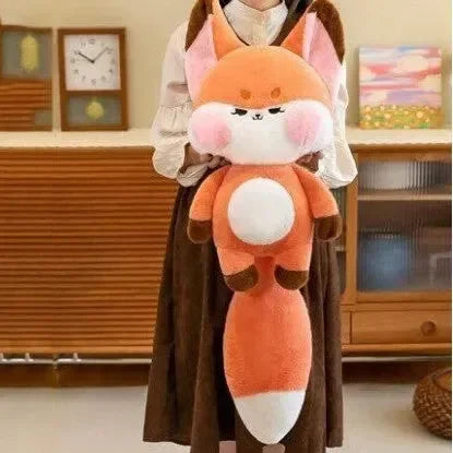 Peluches félines renard kawaii 