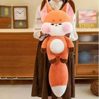 Peluches félines renard kawaii 
