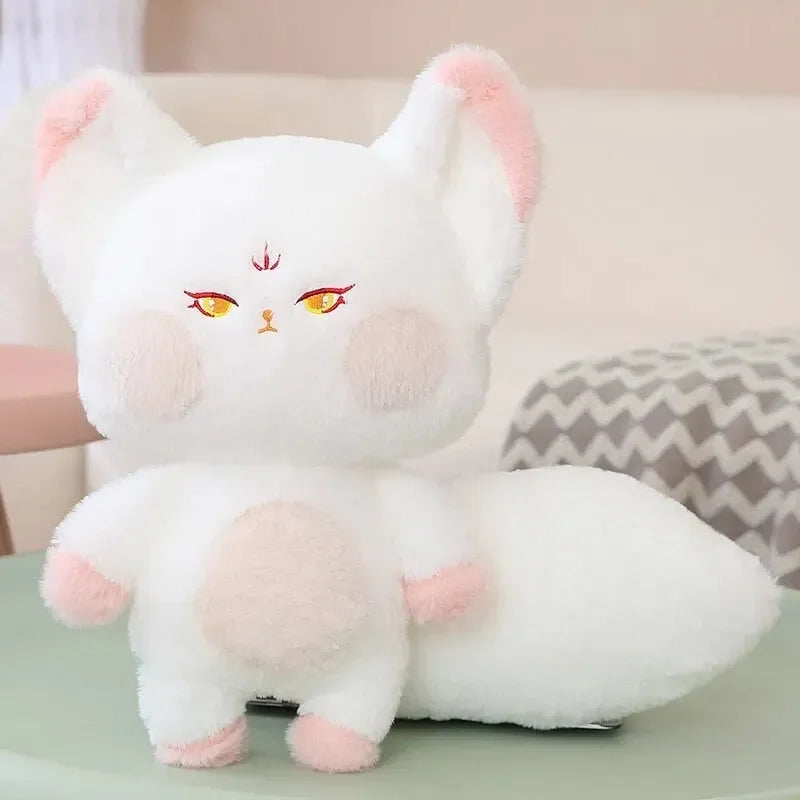 Peluches félines renard kawaii 