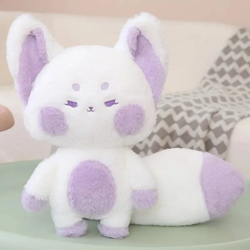 Peluches félines renard kawaii 