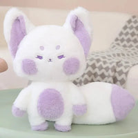 Peluches félines renard kawaii 