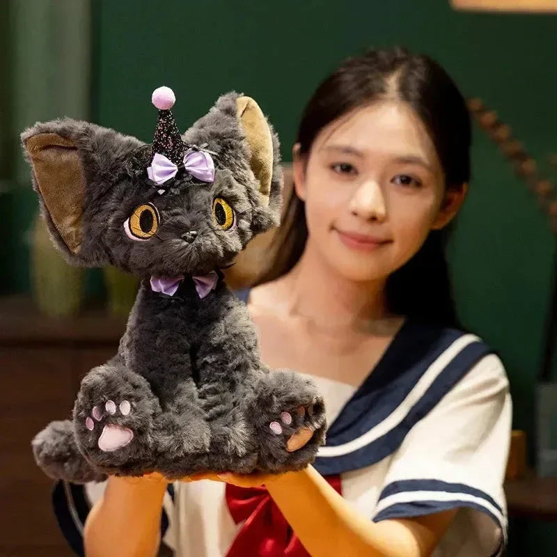 Peluche Chat Noir Midnight Magic (30 cm) 