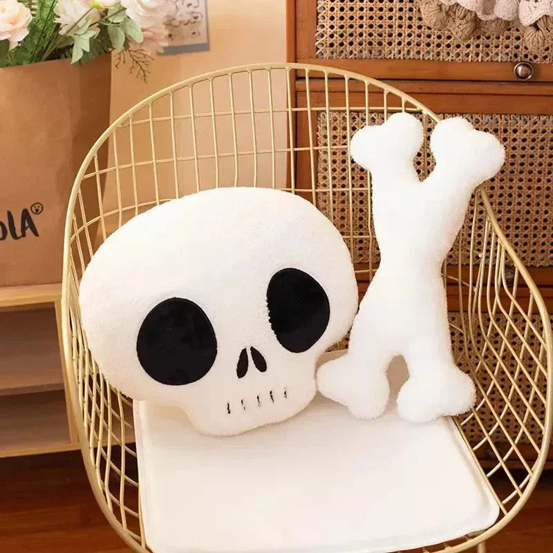 Halloween Pumpkin Mummy Skull Bone Plushies - Bear Hugs