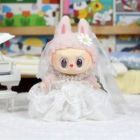 Handmade Wedding Marriage Couple Labubu Outfit - Bear Hugs
