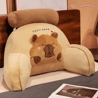 Huge Capybara Cushion Plush Backrest Seat - Bear Hugs