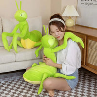 Kawaii Green Praying Mantis Plushie - Bear Hugs