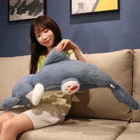 Kawaii Half Dolphin Half Cat Plushie - Bear Hugs
