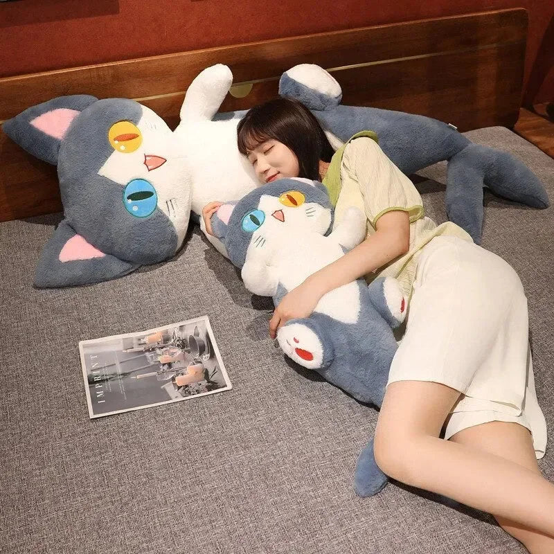 Kawaii Half Dolphin Half Cat Plushie - Bear Hugs