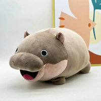Kawaii Moo Deng Baby Hippo Plushie - Bear Hugs