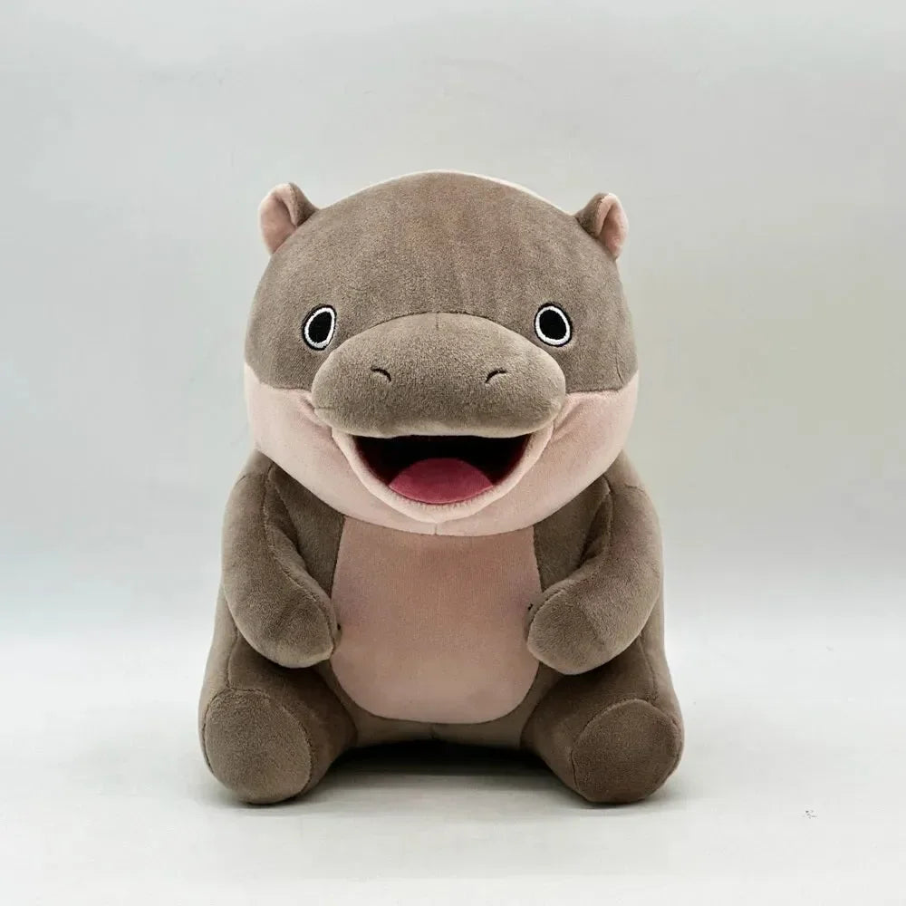 Kawaii Moo Deng Baby Hippo Plushie - Bear Hugs