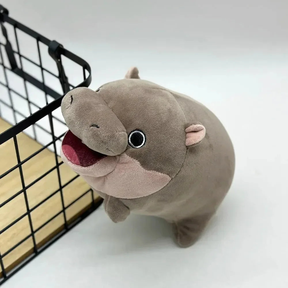 Kawaii Moo Deng Baby Hippo Plushie - Bear Hugs