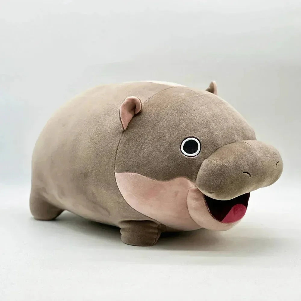 Kawaii Moo Deng Baby Hippo Plushie - Bear Hugs
