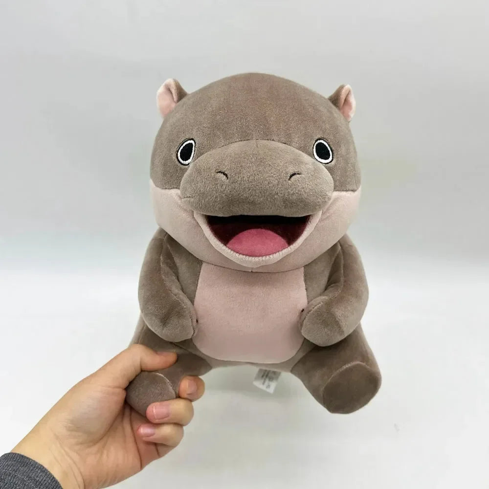 Kawaii Moo Deng Baby Hippo Plushie - Bear Hugs