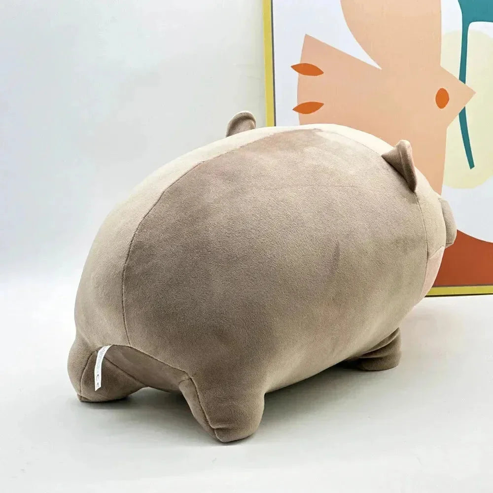 Kawaii Moo Deng Baby Hippo Plushie - Bear Hugs