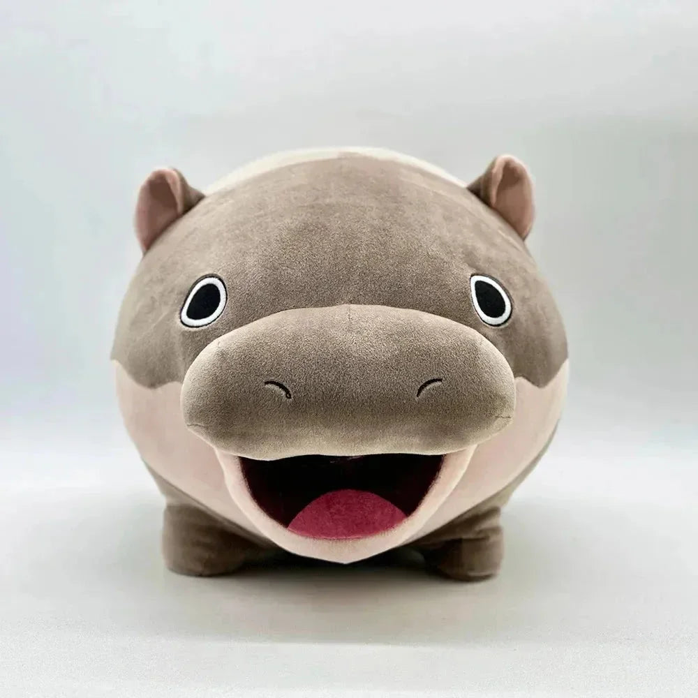Kawaii Moo Deng Baby Hippo Plushie - Bear Hugs