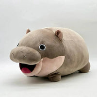 Peluche bébé hippopotame Moo Deng 