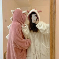 Kawaii Pastel Dragon Plush Hoodie Blanket - Bear Hugs