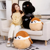 Round Chonky Sparrow Raven Crow Bird Plushies - Bear Hugs