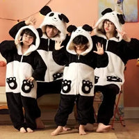 Soft Bear Family Fluffy Pyjama 1-Piece Set - Bear Hugs