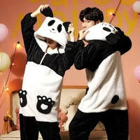 Soft Bear Family Fluffy Pyjama 1-Piece Set - Bear Hugs