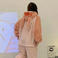 Soft Pig Fluffy Pyjama 1-Piece Set - Bear Hugs