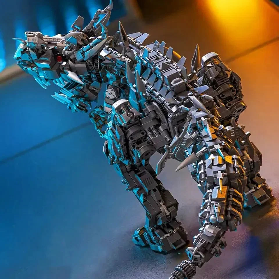 Super Mech Colossal Carnotaurus Dinosaur Building Set - Bear Hugs