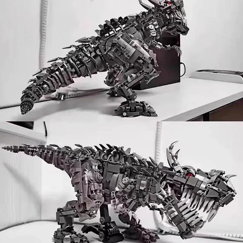Super Mech Colossal Carnotaurus Dinosaur Building Set - Bear Hugs