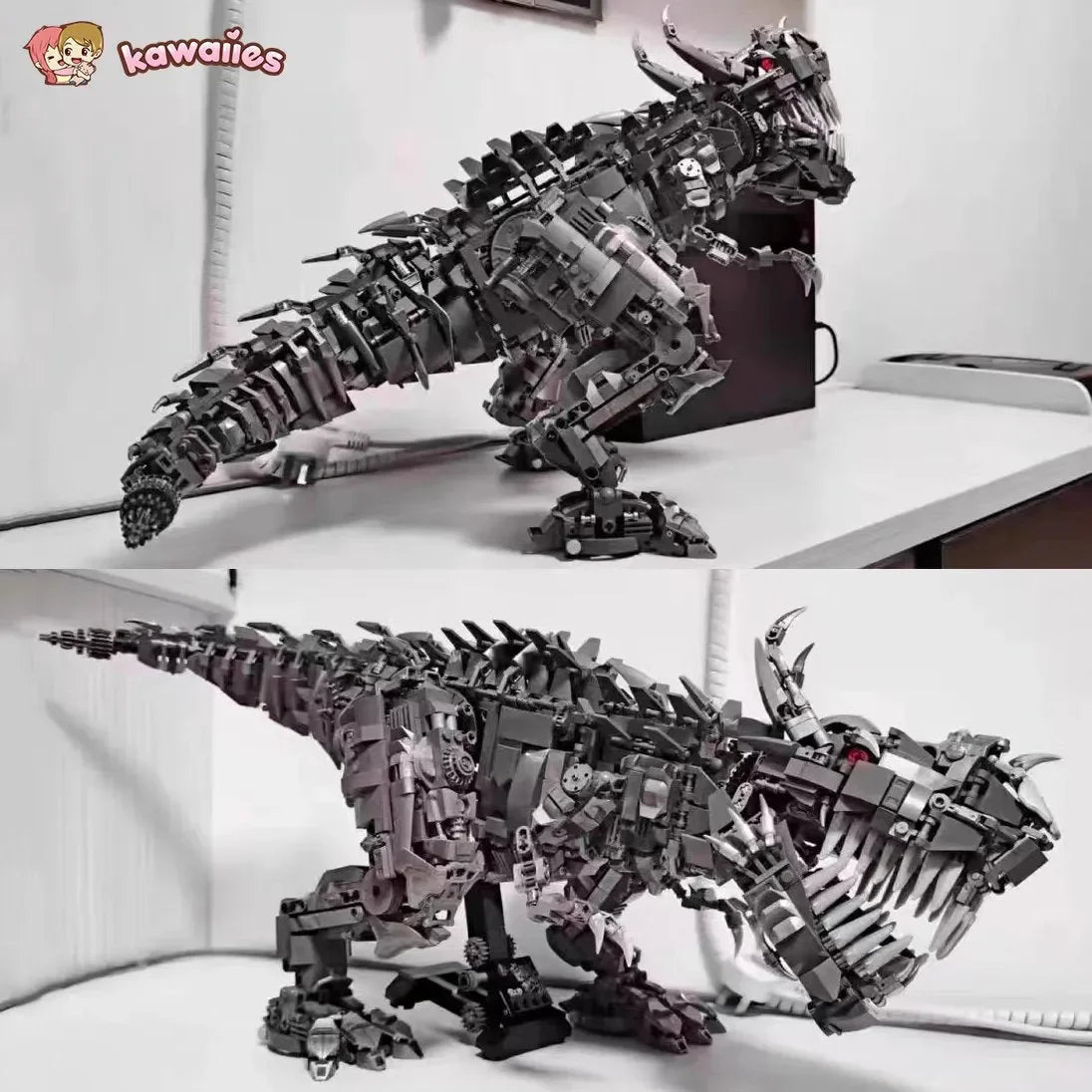 Super Mech Colossal Carnotaurus Dinosaur Building Set - Bear Hugs