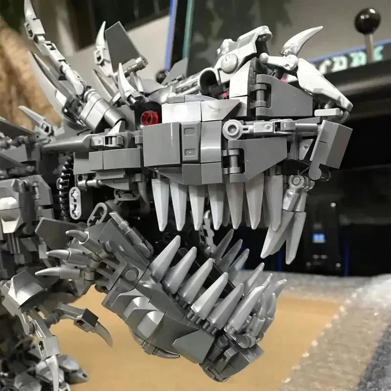 Super Mech Colossal Carnotaurus Dinosaur Building Set - Bear Hugs