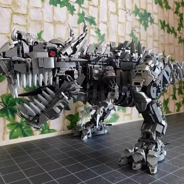 Super Mech Colossal Carnotaurus Dinosaur Building Set - Bear Hugs