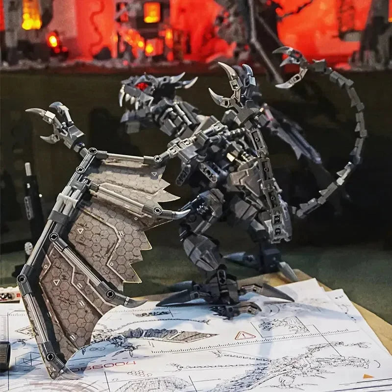 Super Mech Colossal Pterosaur Dinosaur Building Set - Bear Hugs