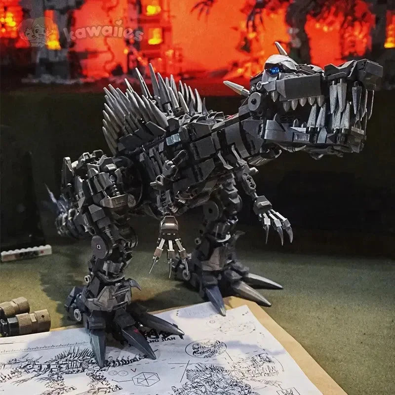 Super Mech Colossal Spinosaurus Dinosaur Building Set - Bear Hugs