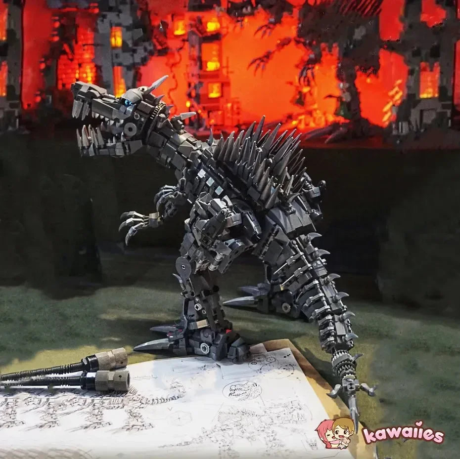 Super Mech Colossal Spinosaurus Dinosaur Building Set - Bear Hugs