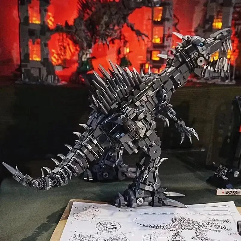 Super Mech Colossal Spinosaurus Dinosaur Building Set - Bear Hugs