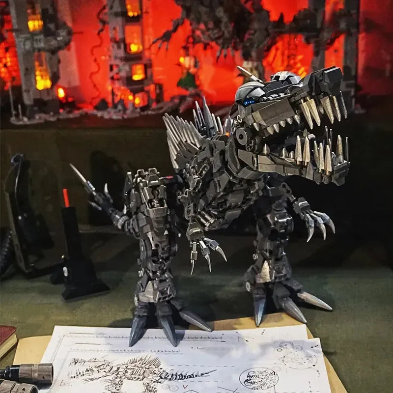 Super Mech Colossal Spinosaurus Dinosaur Building Set - Bear Hugs