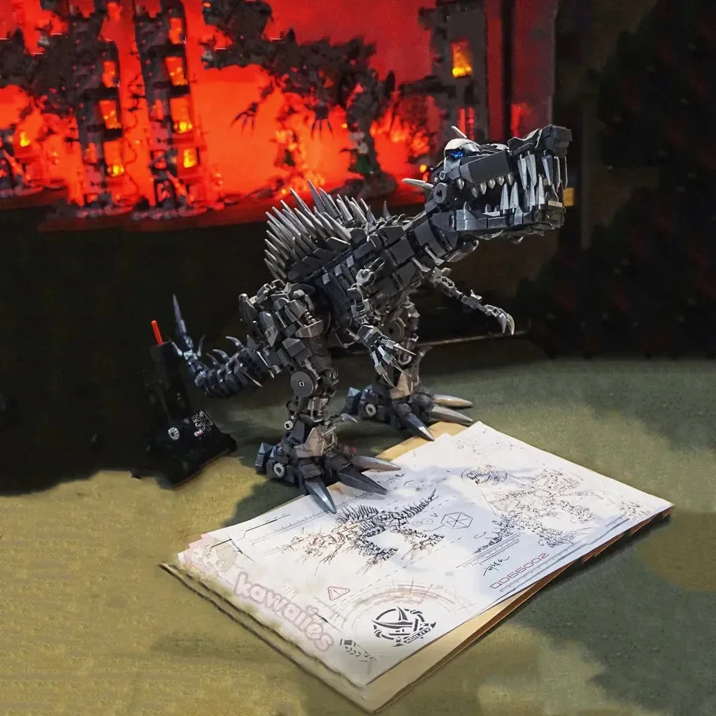 Super Mech Colossal Spinosaurus Dinosaur Building Set - Bear Hugs