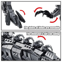 Super Mech Colossal T-Rex Dinosaur Building Set - Bear Hugs