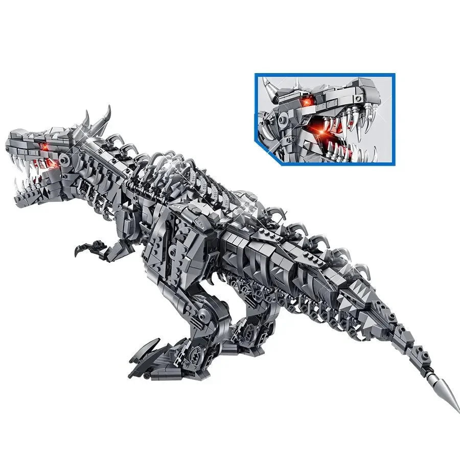 Super Mech Colossal T-Rex Dinosaur Building Set - Bear Hugs
