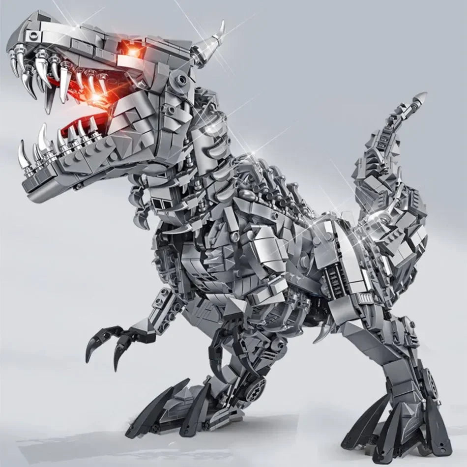 Super Mech Colossal T-Rex Dinosaur Building Set - Bear Hugs