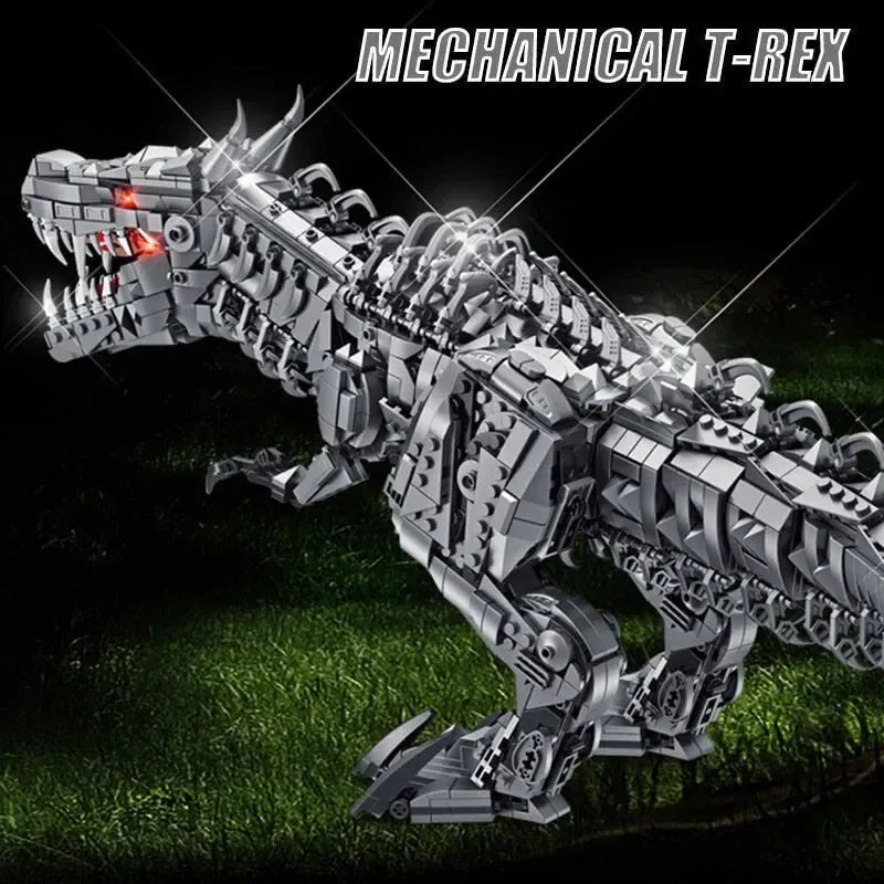 Super Mech Colossal T-Rex Dinosaur Building Set - Bear Hugs