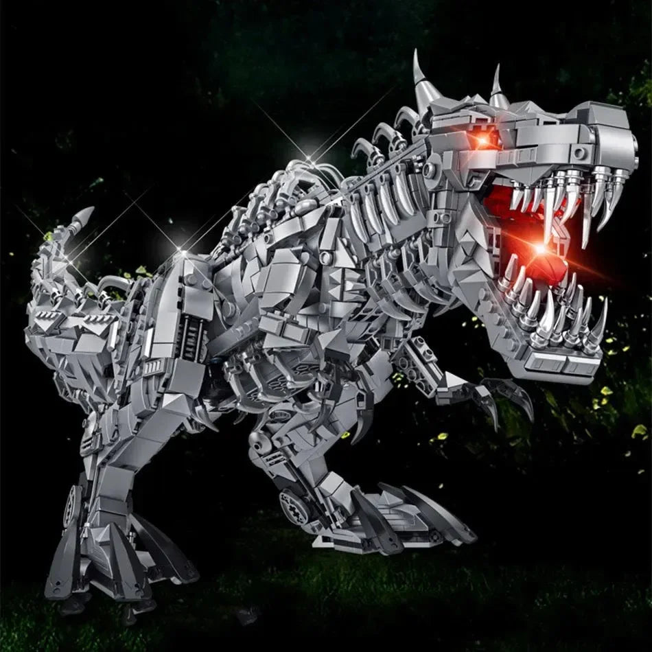 Super Mech Colossal T-Rex Dinosaur Building Set - Bear Hugs