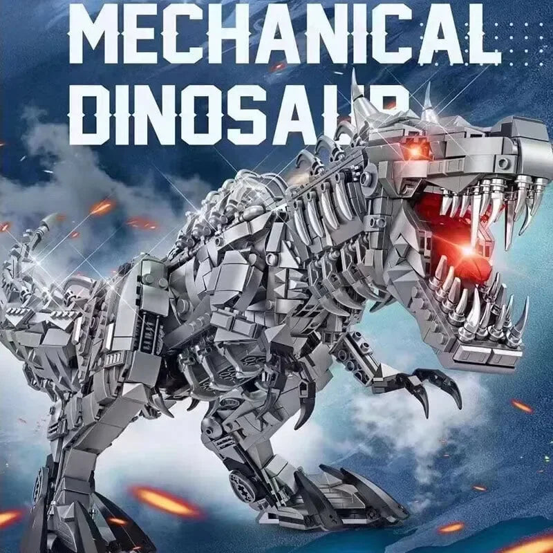 Super Mech Colossal T-Rex Dinosaur Building Set - Bear Hugs