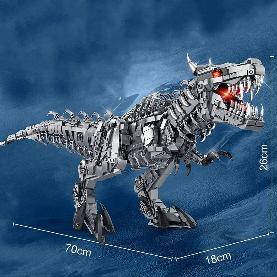 Super Mech Colossal T-Rex Dinosaur Building Set - Bear Hugs
