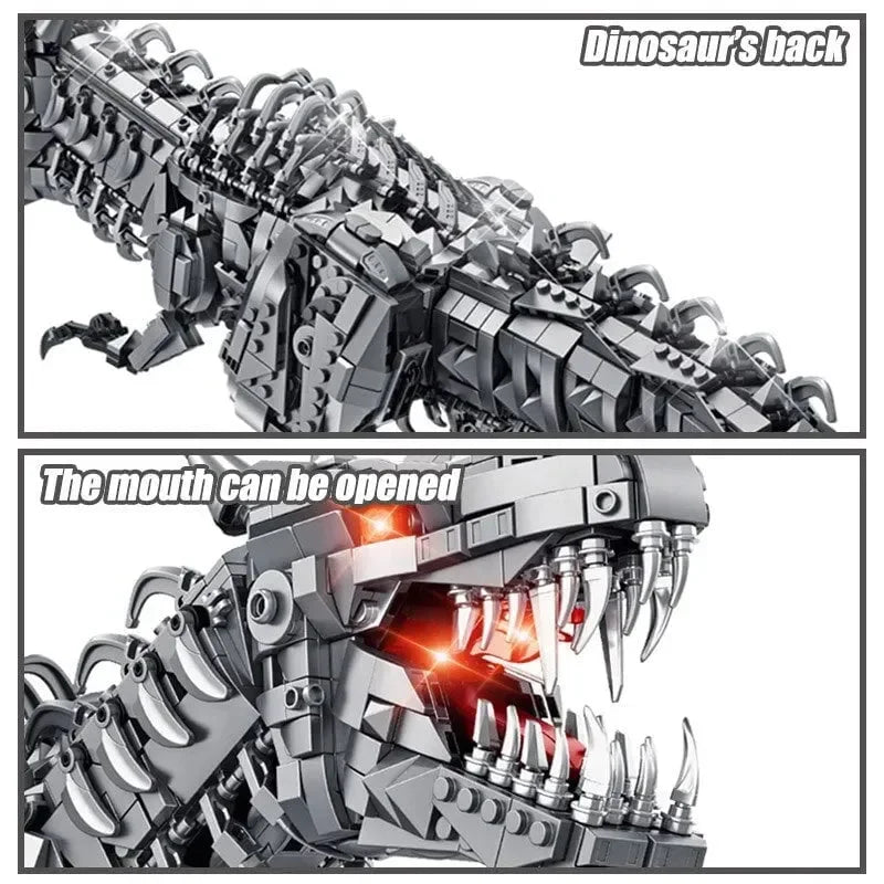 Super Mech Colossal T-Rex Dinosaur Building Set - Bear Hugs
