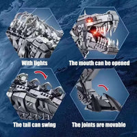 Super Mech Colossal T-Rex Dinosaur Building Set - Bear Hugs
