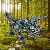 Super Mech Colossal Triceratops Dinosaur Building Set - Bear Hugs
