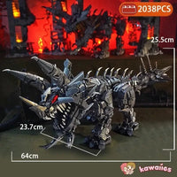 Super Mech Colossal Triceratops Dinosaur Building Set - Bear Hugs