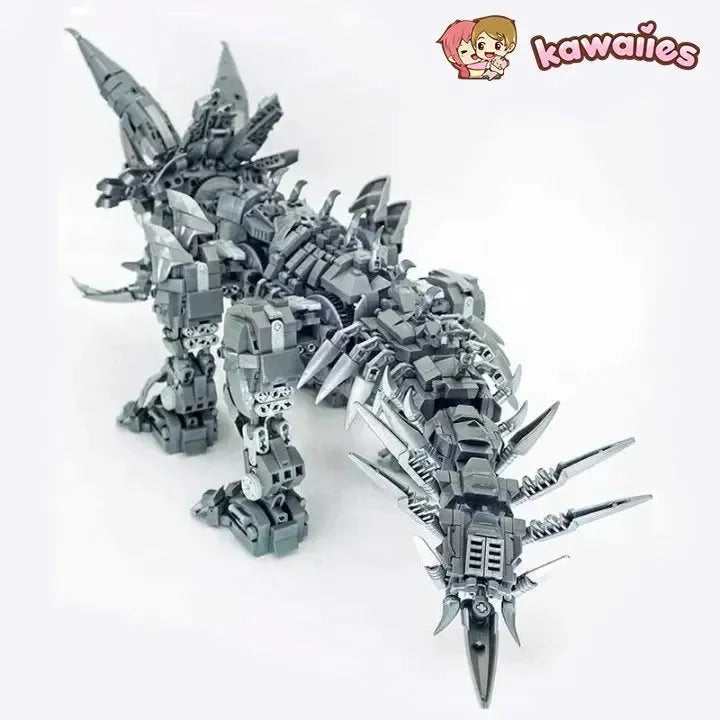 Super Mech Colossal Triceratops Dinosaur Building Set - Bear Hugs